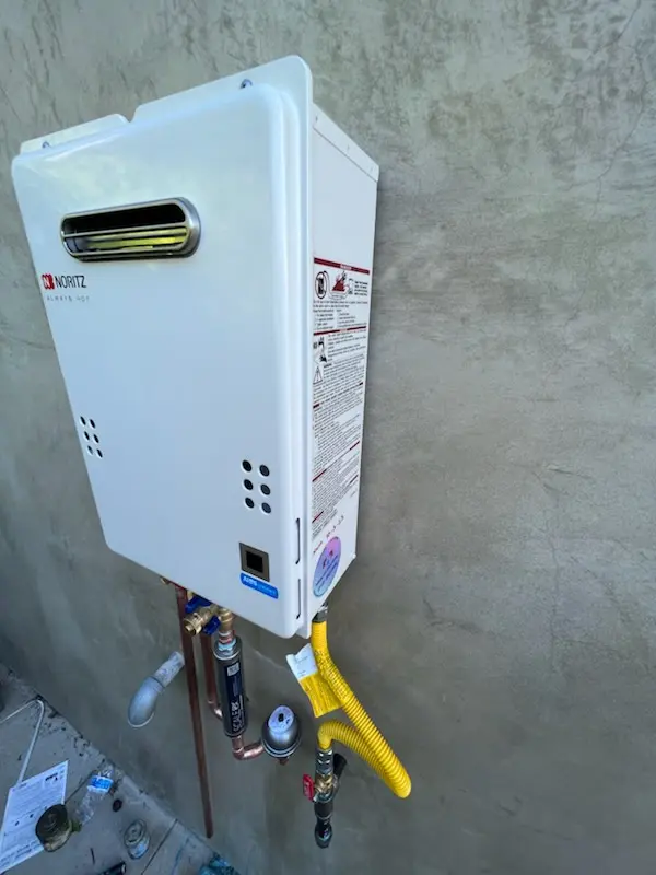 Tankless water heater installation for Burleys Corner homes
